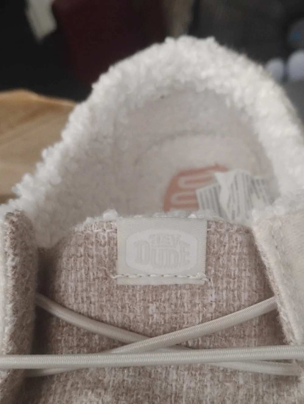 Hey Dude Wendy Brushed Cozy Ivory